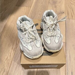 adidas Kids Sneakers - Cream and White